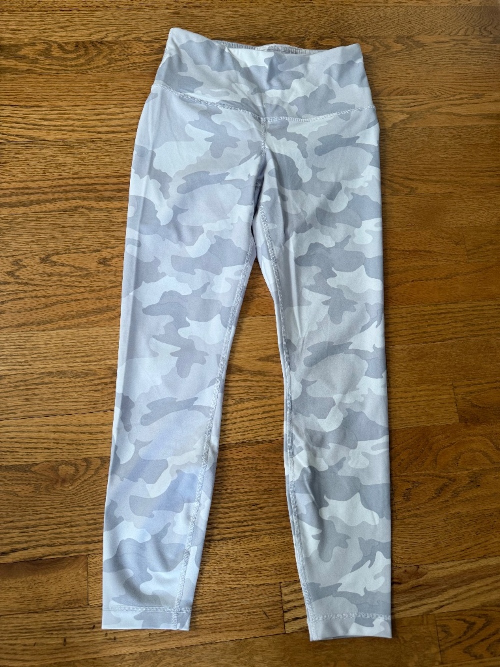 Yogalicious Lux Leggings Gray White Camo Size Small